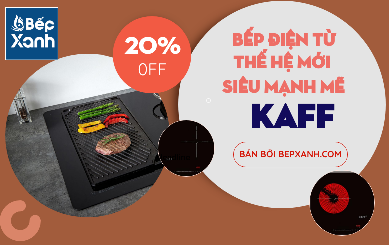 BẾP ĐIỆN TỪ THẾ HỆ MỚI ĐƯỢC PHÂN PHỐI BỞI SIÊU THỊ BẾP XANH