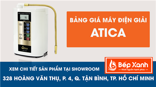 Bảng giá máy lọc nước điện giải ion kiềm Cleansui