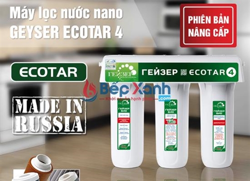Máy lọc nước tốt nhất hiện nay – Máy lọc nước Nano Geyser Ecotar 4 phiên bản mới nhất 2019