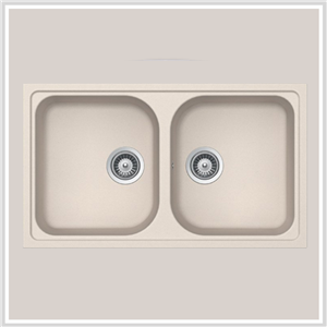CHẬU ĐÁ JULIUS HS-GD8650 – MÀU KEM 570.35.480