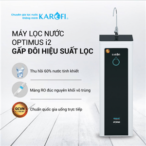 Máy Lọc Nước Karofi Optimus I2 Model O-I129/A- 9 Lõi Lọc, có Alkaline