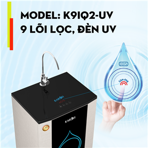 Máy lọc nước thông minh Karofi IRO 2.0 – 9 cấp, cảm ứng, Đèn UV