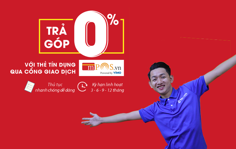 Trả góp 0% lãi suất tại Bếp XANH