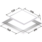 Bếp Điện Từ Kết Hợp KAFF KF-S48QH