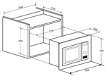 Lò Vi Sóng  Kết Hợp Nướng KAFF KF-MC02