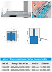 Kệ 6 Tầng Diamond Giảm Chấn 205113 – Higold