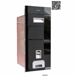 Thùng Gạo Gương Nút Nhấn Eurogold B303