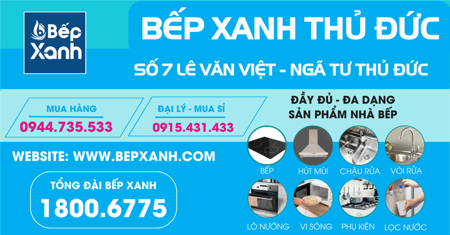 Thương Hiệu Bếp XANH Khai Trương Showroom Bếp Tại Thủ Đức